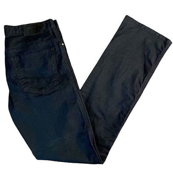 Black Johan Slim Fit Jeans 32x33 - Picture 3 of 12